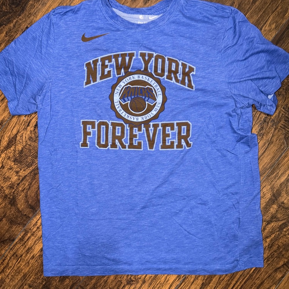 Nike Blue Dri-FIT Crew Neck Tee